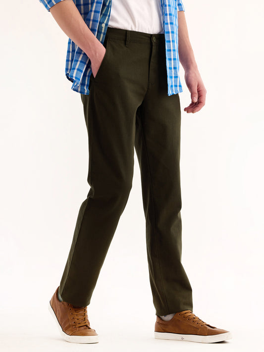 Olive Relax Fit Trouser