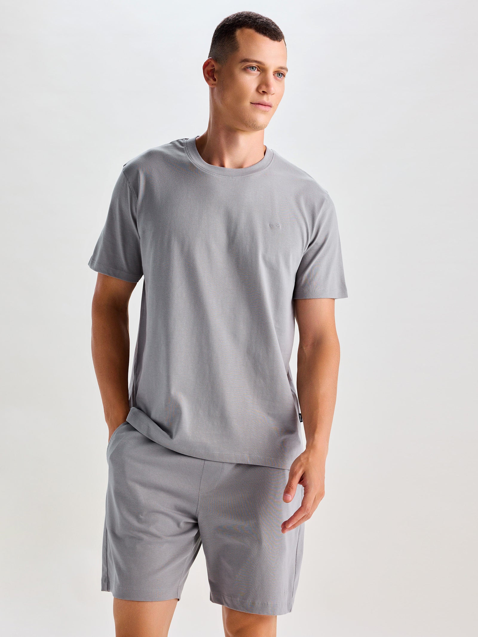 Grey Pure Cotton Co-Ords