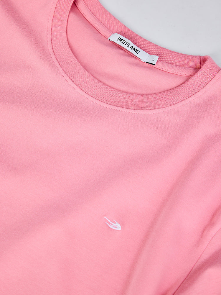 Pink Peach Plain Knits Co-Ords