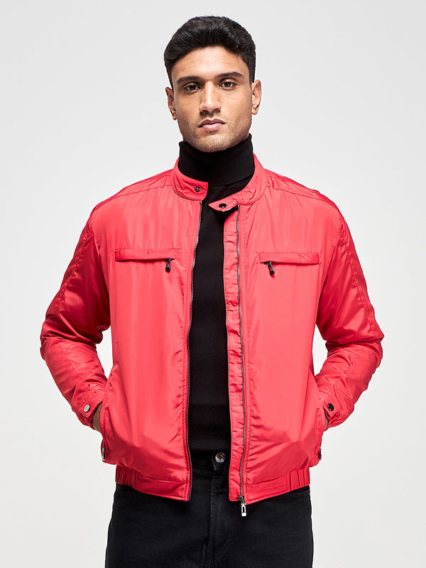Zipped Biker Jacket