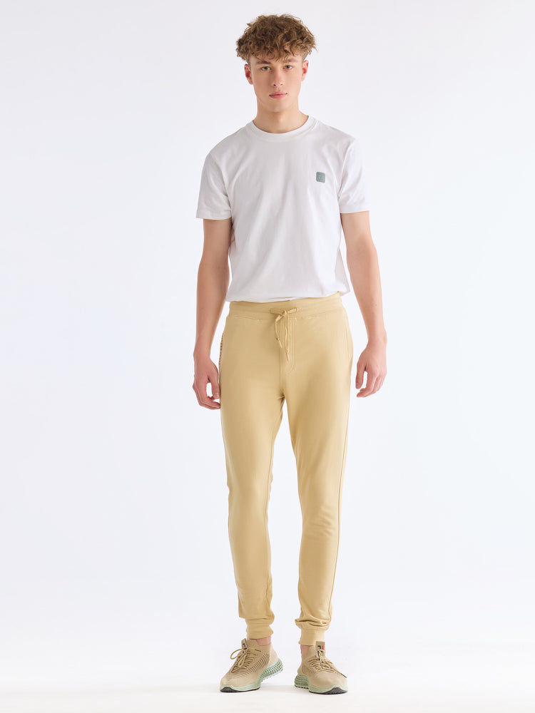 Cream  Plain  Joggers