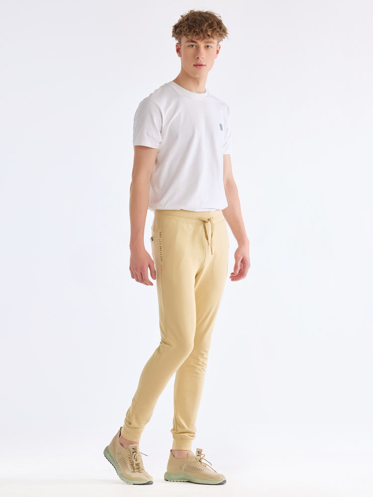 Cream  Plain  Joggers