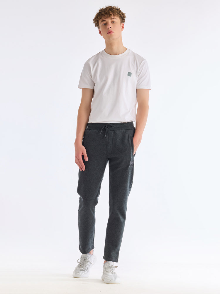 Grey Regular Fit Track Pant