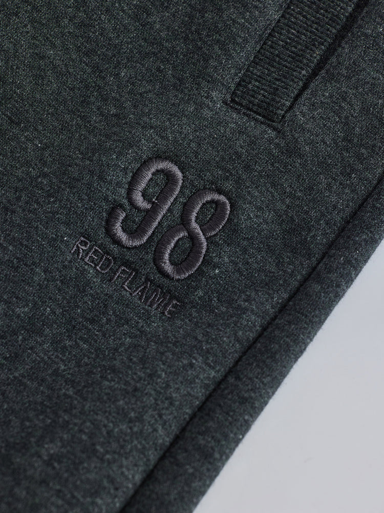 Grey Regular Fit Track Pant