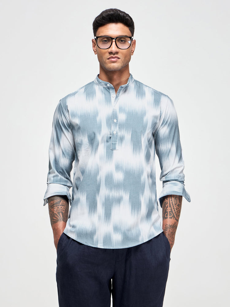 Abstract Print Kurta