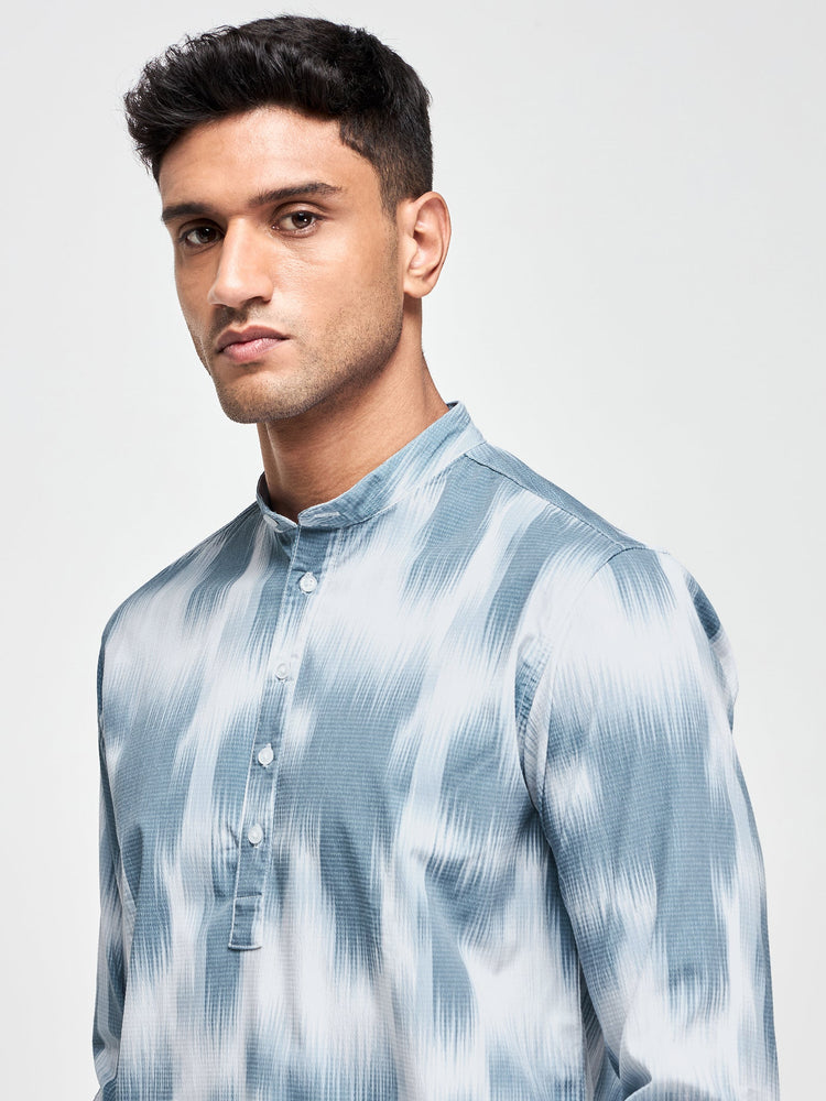 Abstract Print Kurta