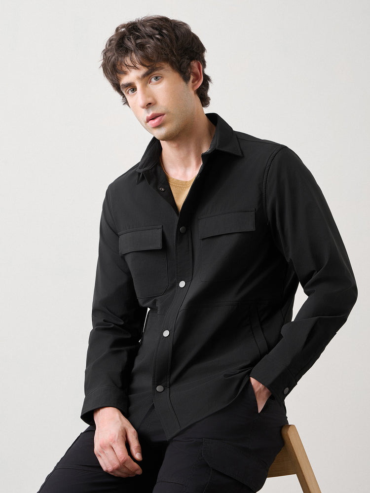 Utility Nylon Overshirt