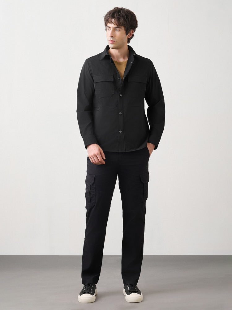 Utility Nylon Overshirt