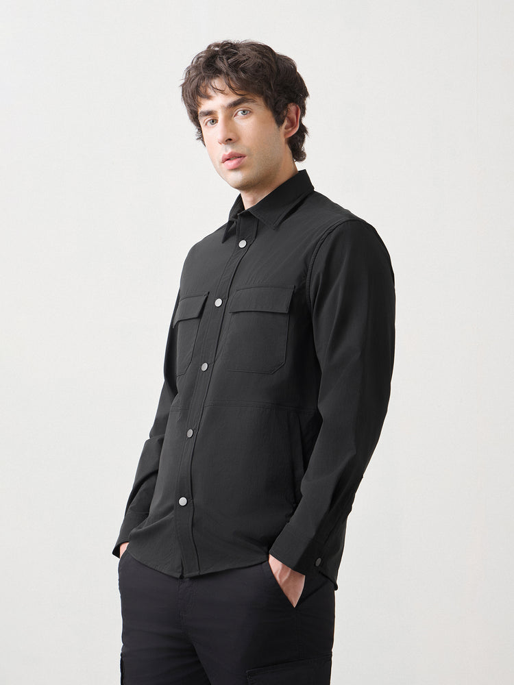 Utility Nylon Overshirt