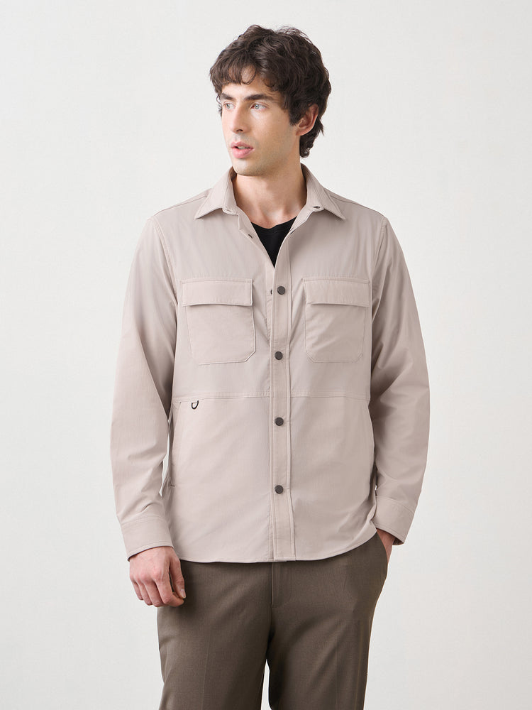 Utility Nylon Overshirt