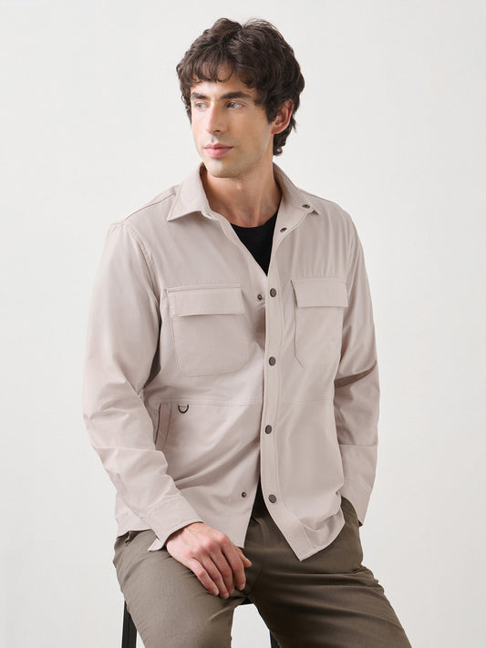 Utility Nylon Overshirt