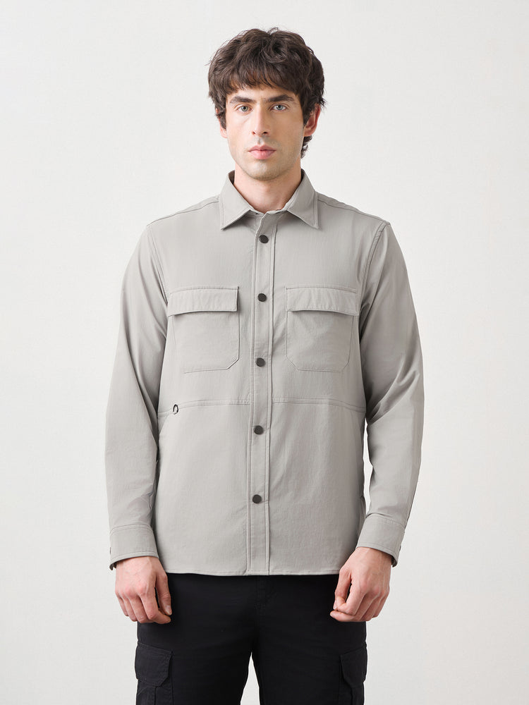 Utility Nylon Overshirt