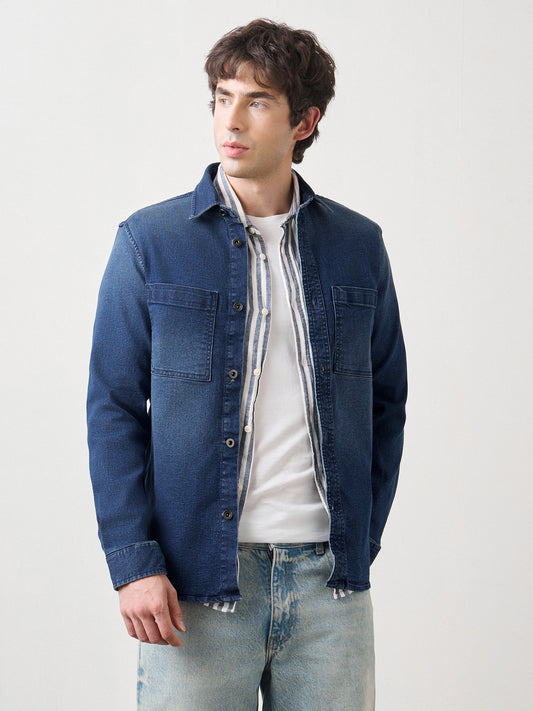 Vintage Denim Overshirt