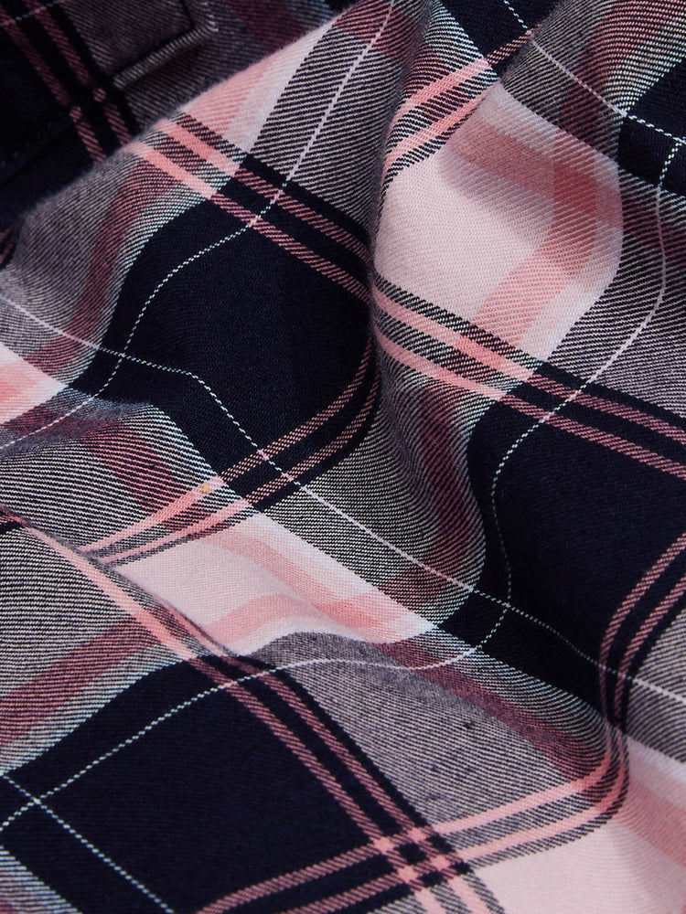 Pink  Check Shirt