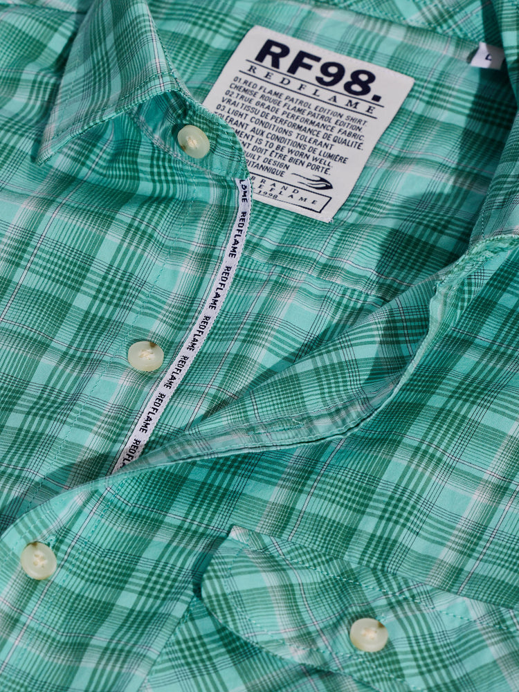 Green  Checked  Shirt