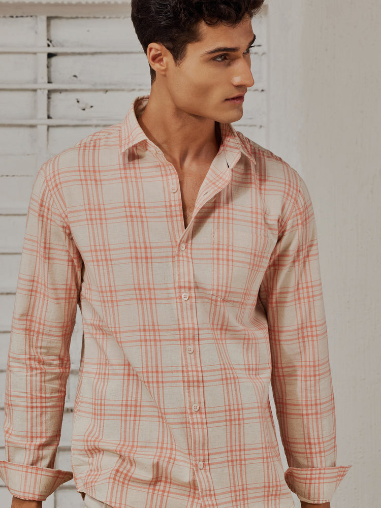 Red  Checked  Shirt