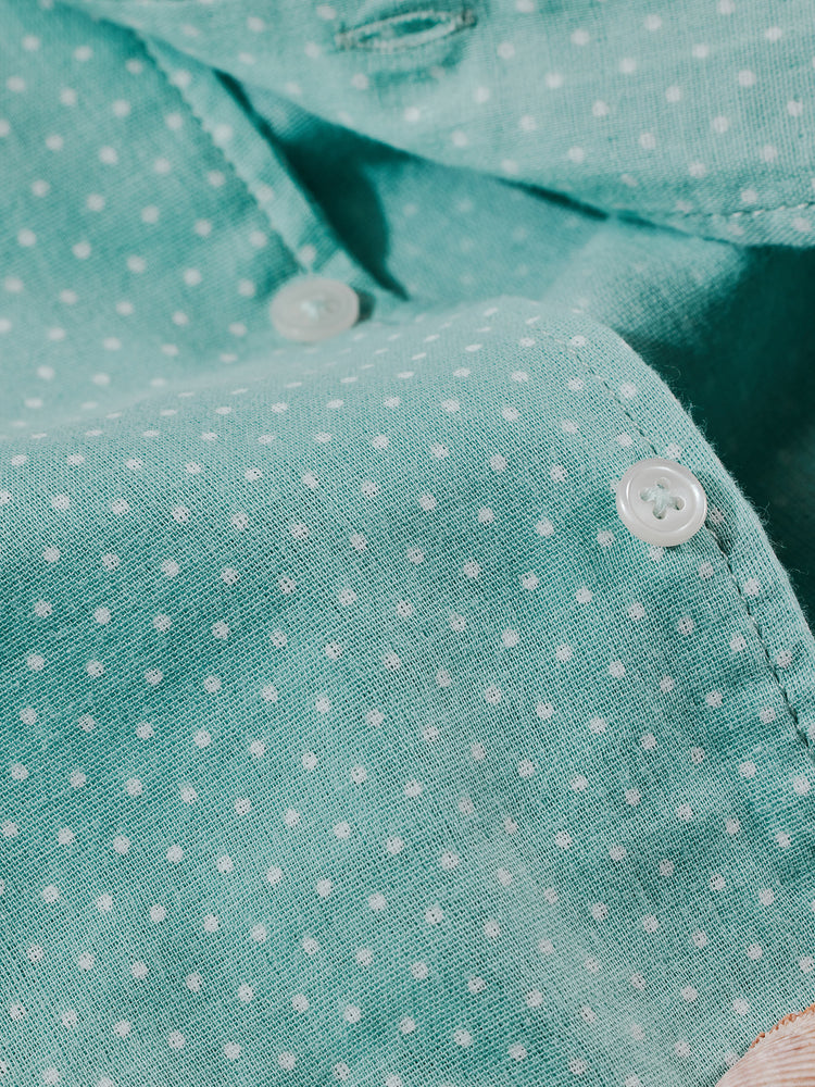 Green  Printed  Shirt