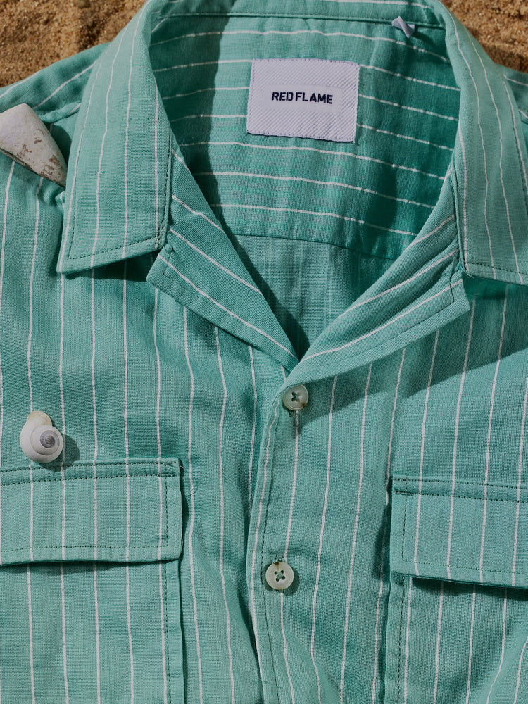 Green  Striped  Shirt
