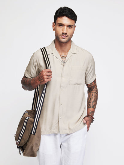 Cuban Collar Shirt