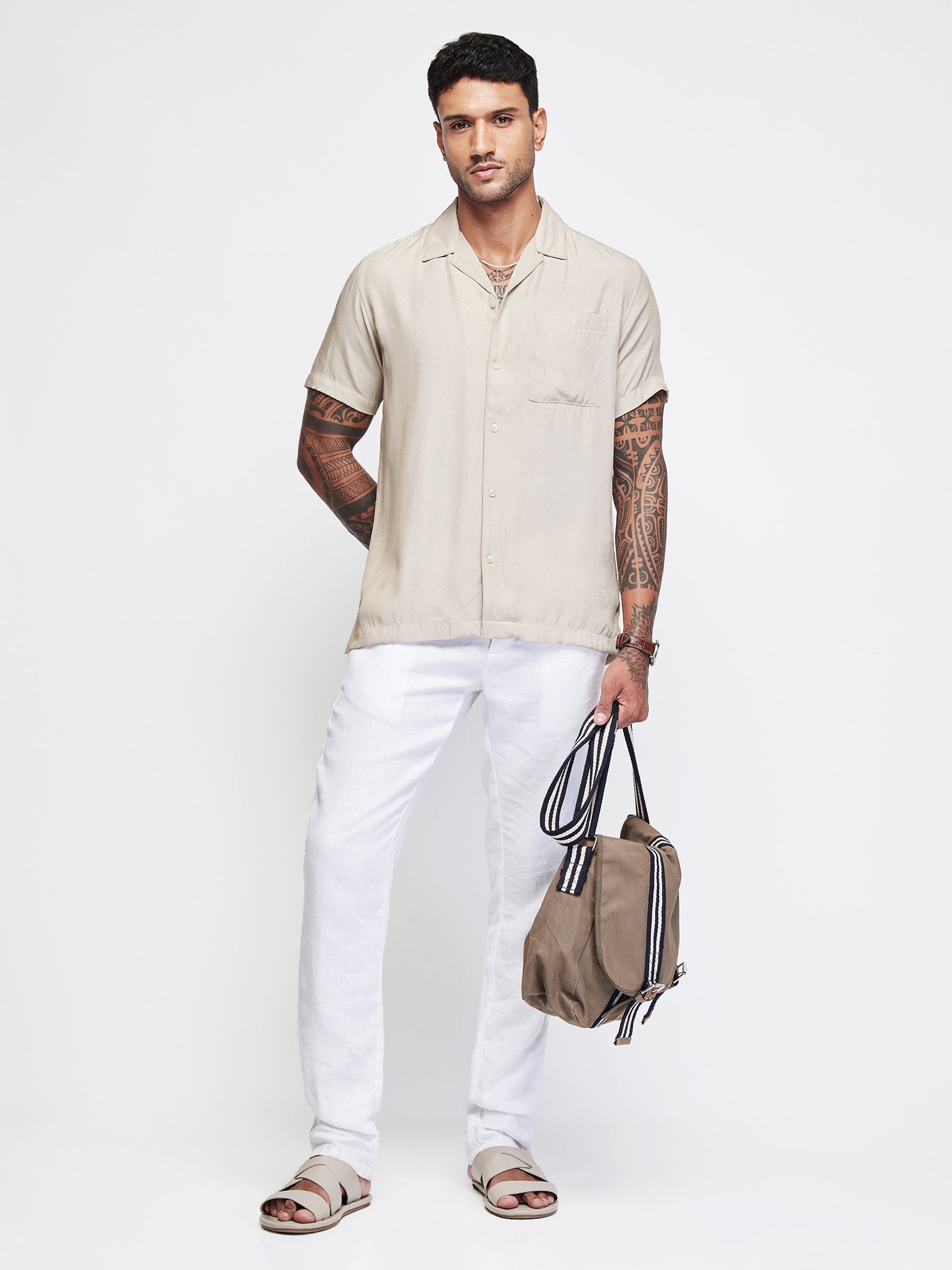 Cuban Collar Shirt