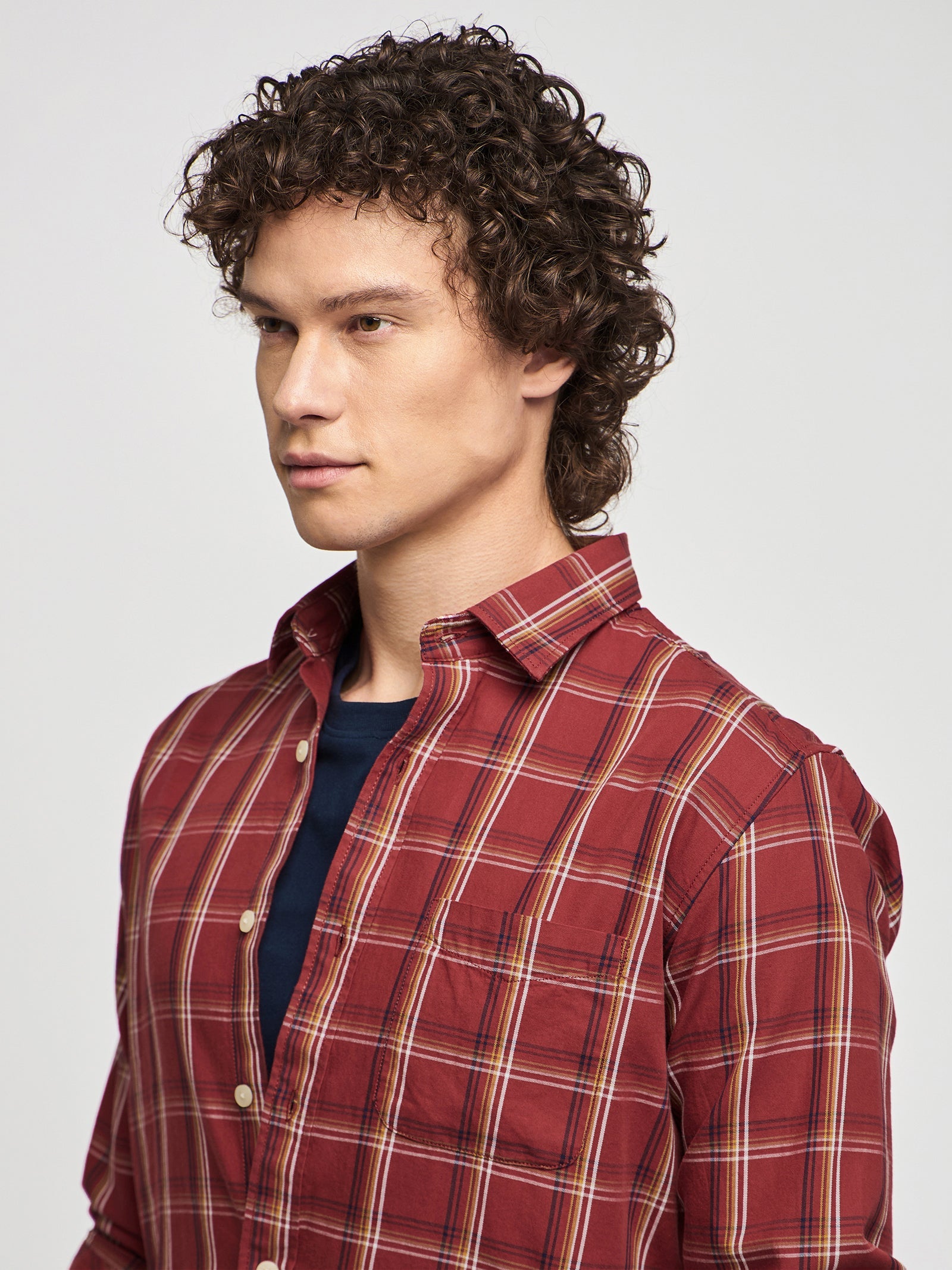 Checked Pure Cotton Shirt