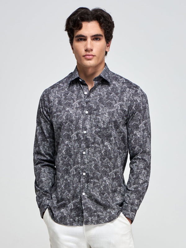 Paisley Print Shirt