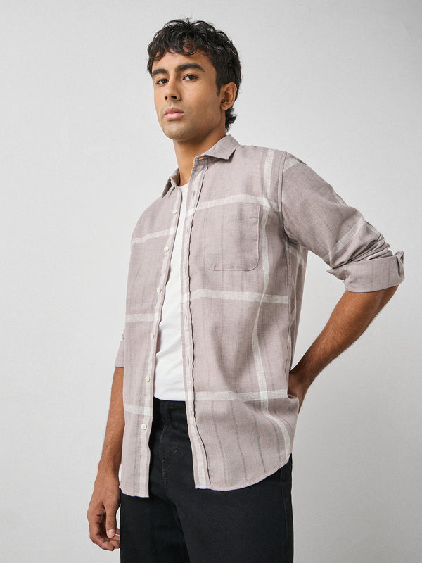 Regular Fit Checked Shirt