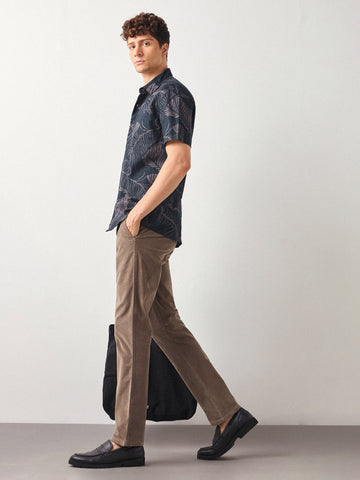 Relaxed Fit Paisley Print Shirt