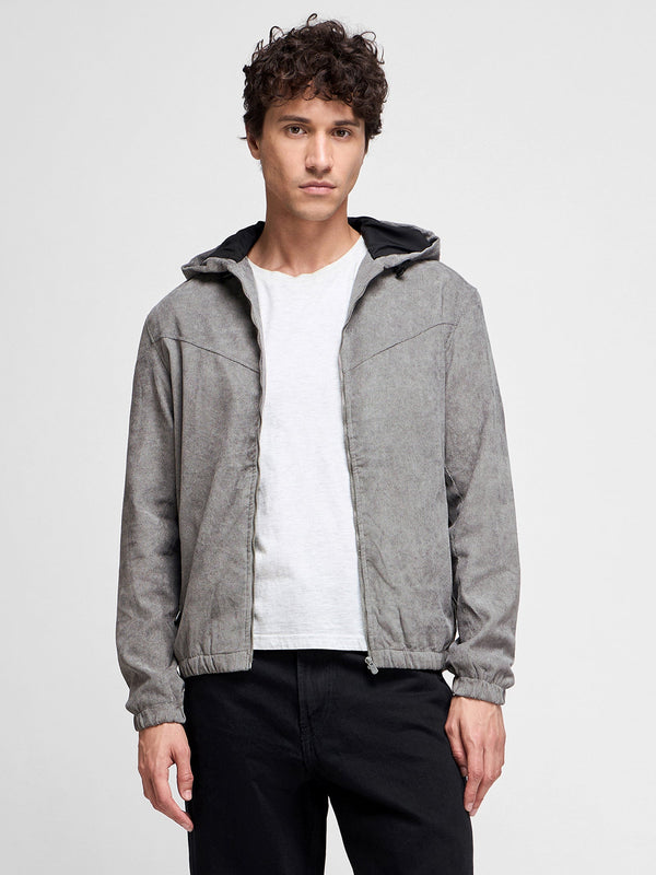 Corduroy Hooded Shacket