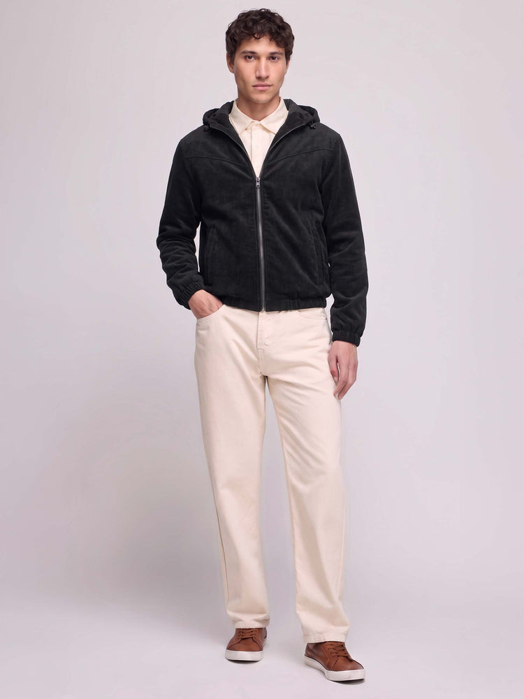Corduroy Hooded Shacket