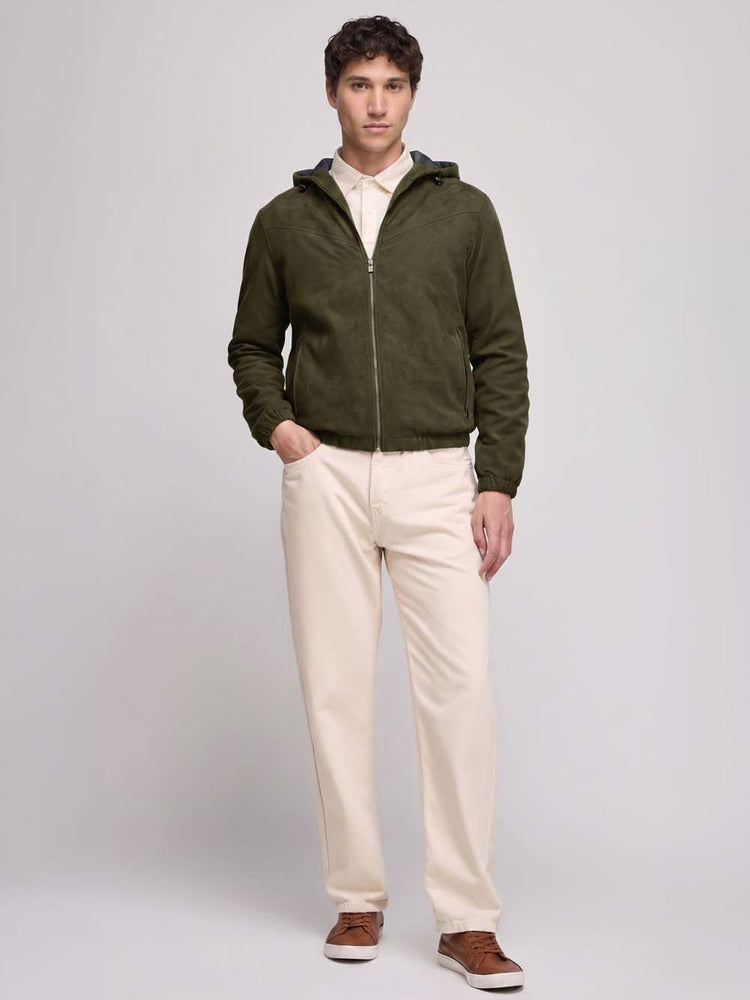 Corduroy Hooded Shacket