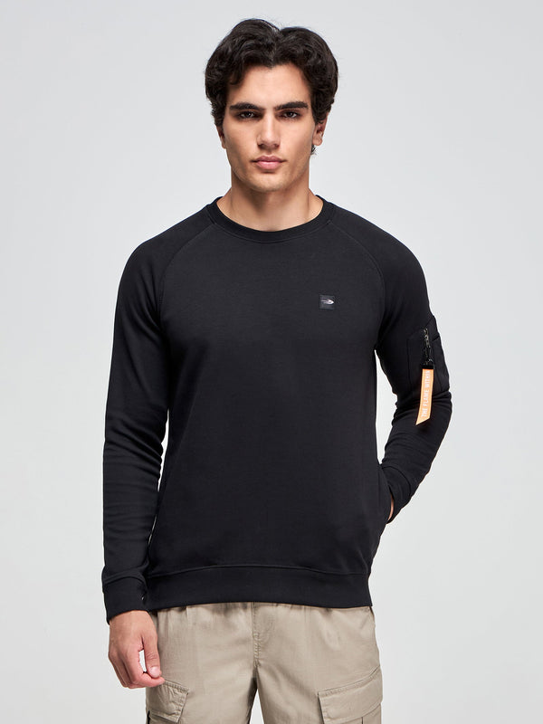 Regular Fit Crew Neck Sweatshirt