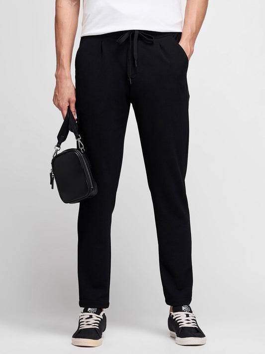 Relaxed Fit Cord Pleated Trouser