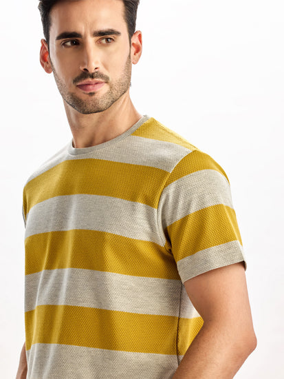 Yellow Striped T-Shirt