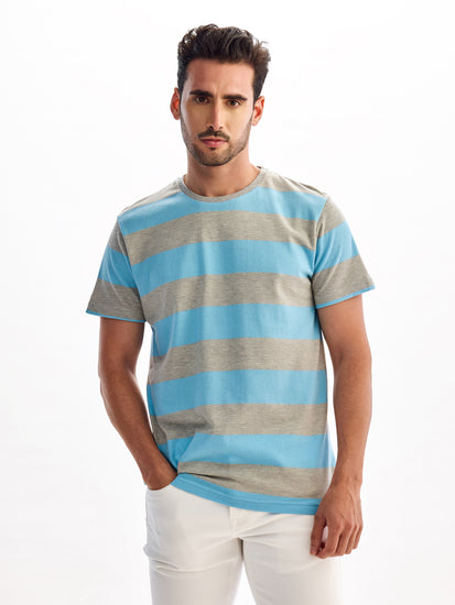 Blue Striped T-Shirt