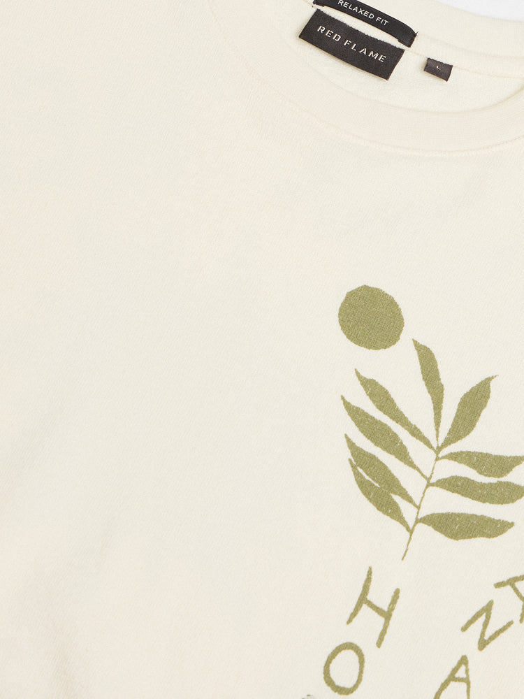 Relaxed Fit Chest Print T-Shirt