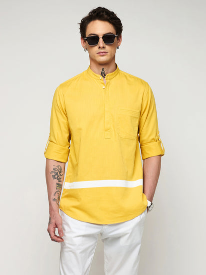 Slub Cotton Kurta