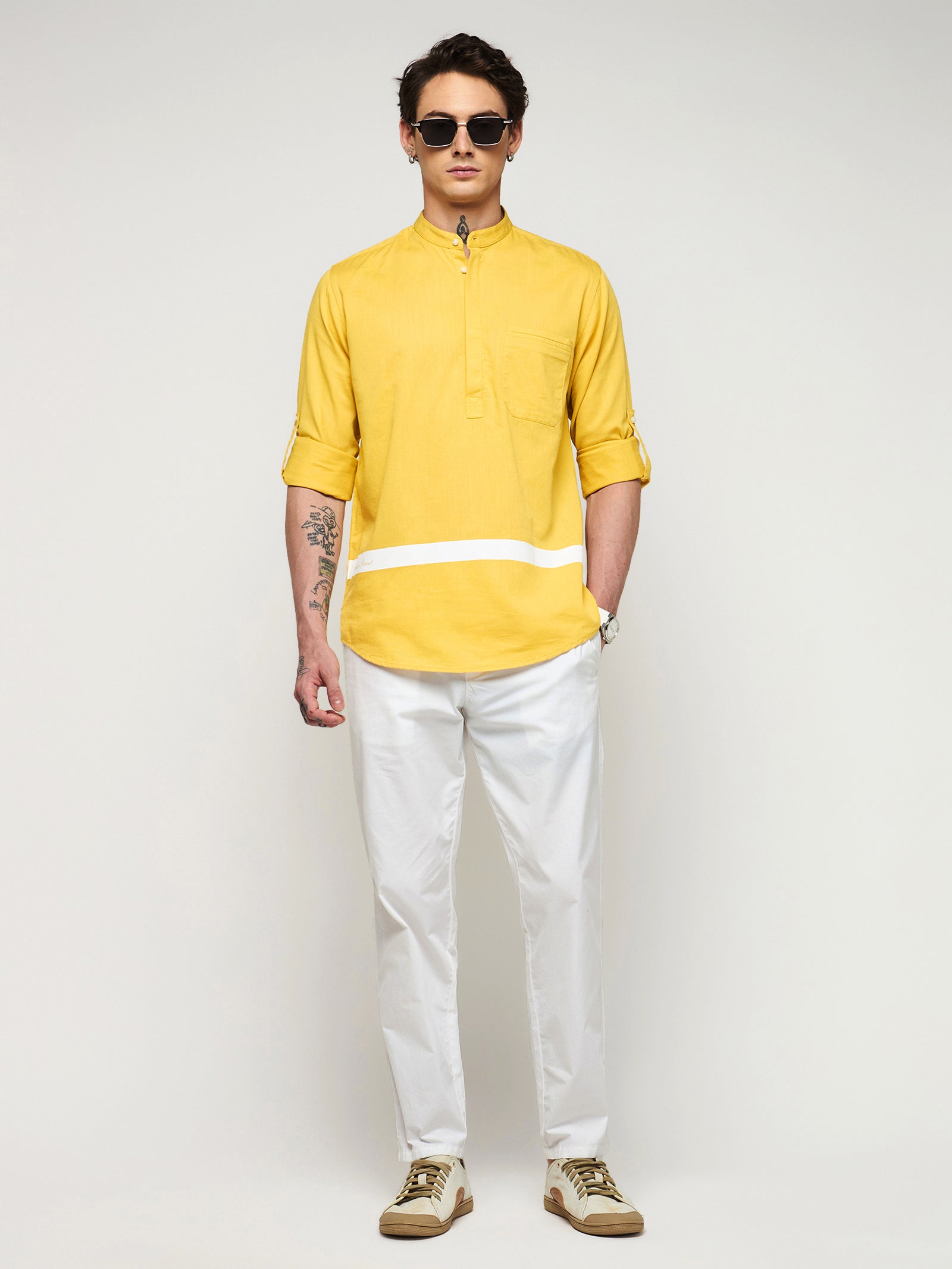 Slub Cotton Kurta