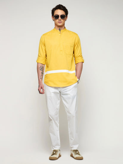 Slub Cotton Kurta