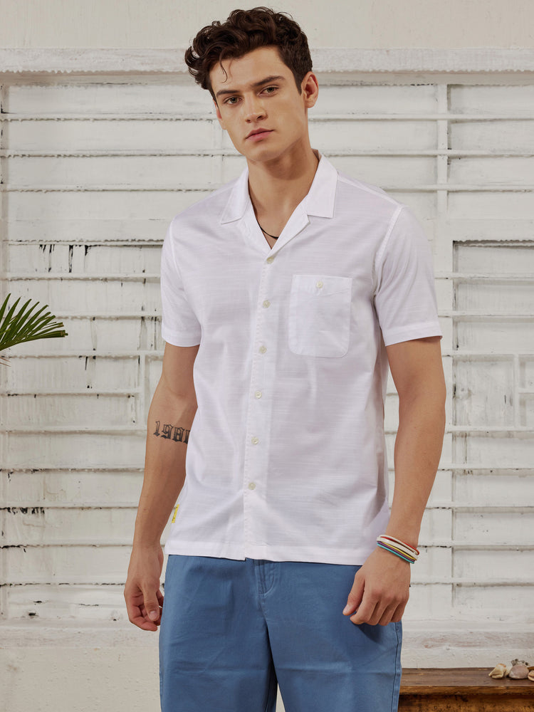 White  Plain  Shirt