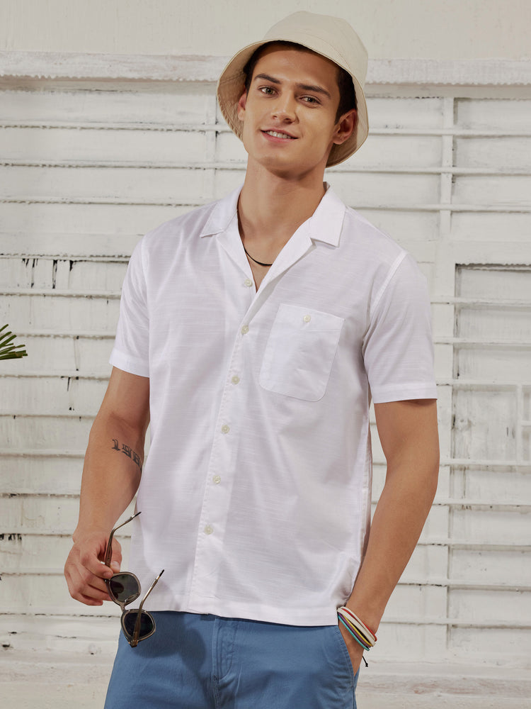 White  Plain  Shirt