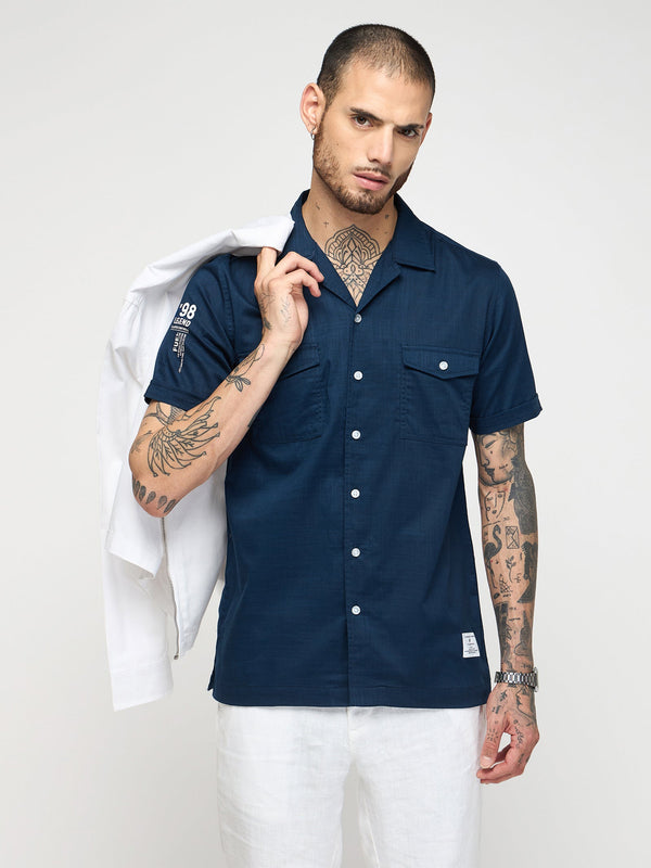 Double Pocket Short Sleeve Shirt