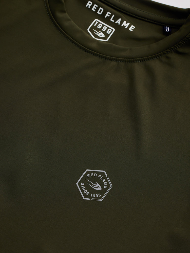 Chest Logo Stretch T-Shirt