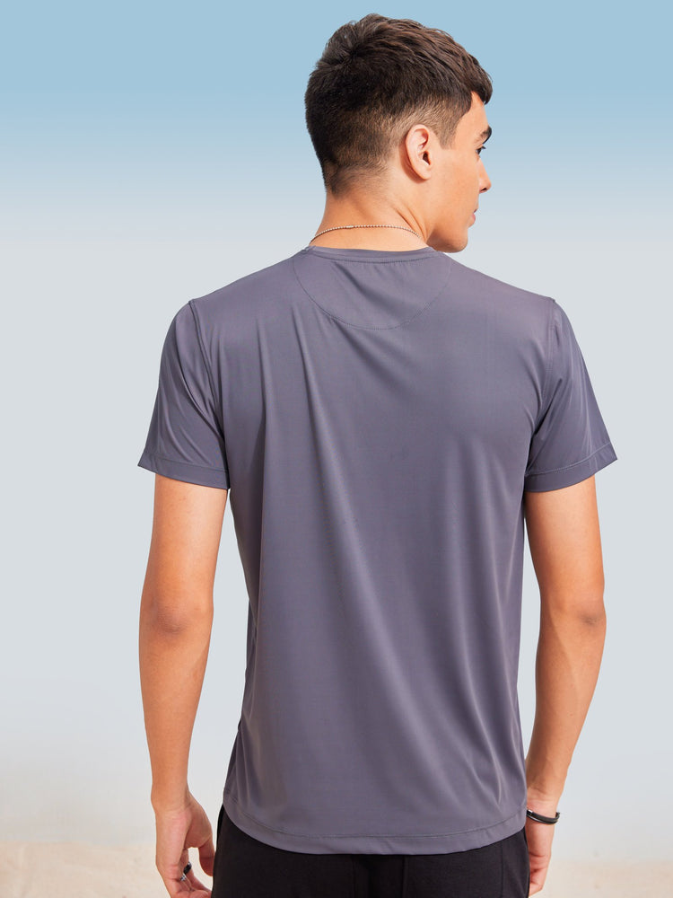 Chest Logo Stretch T-Shirt