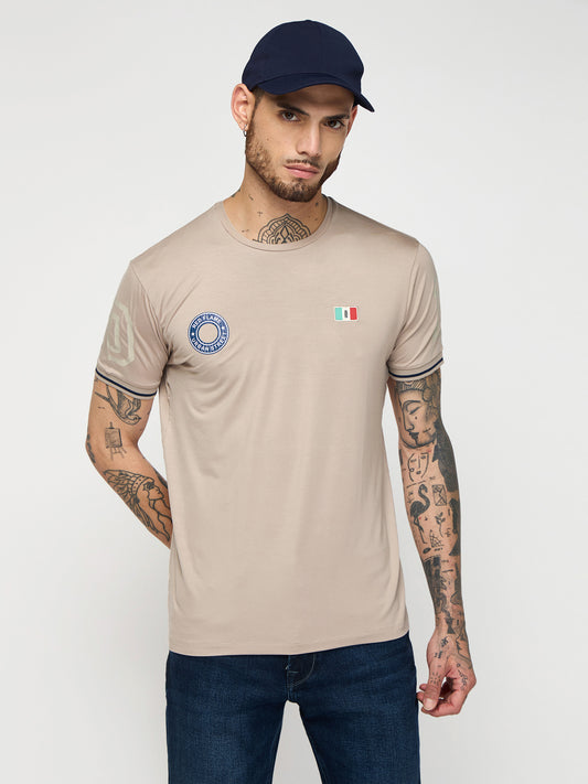 Chest Logo Stretch T-Shirt