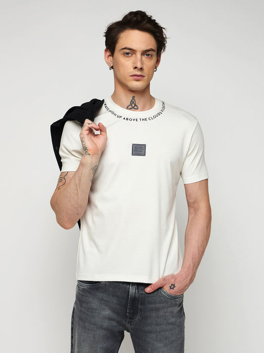 Chest Logo Crew Neck T-Shirt