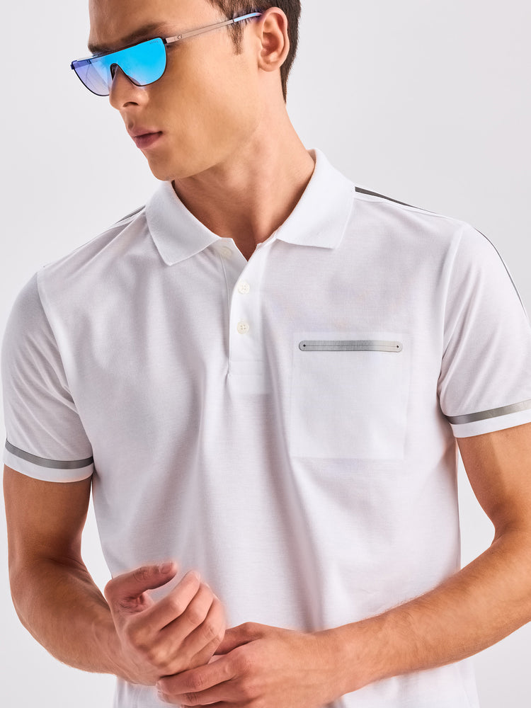 Stretch Solid Polo