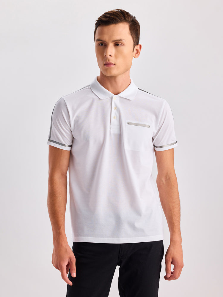 Stretch Solid Polo