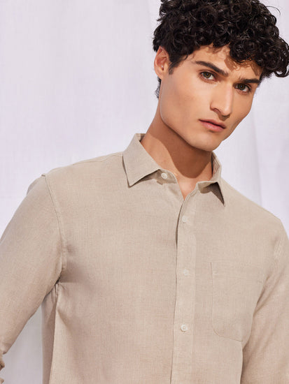 Natural Royal Linen Shirt