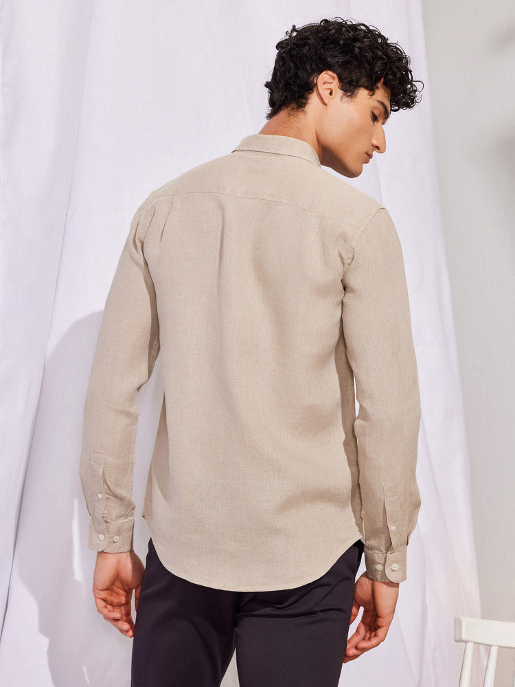 Natural Royal Linen Shirt